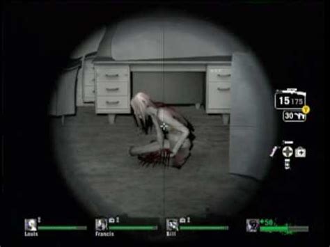 The mournful cry of the witch in Left 4 Dead